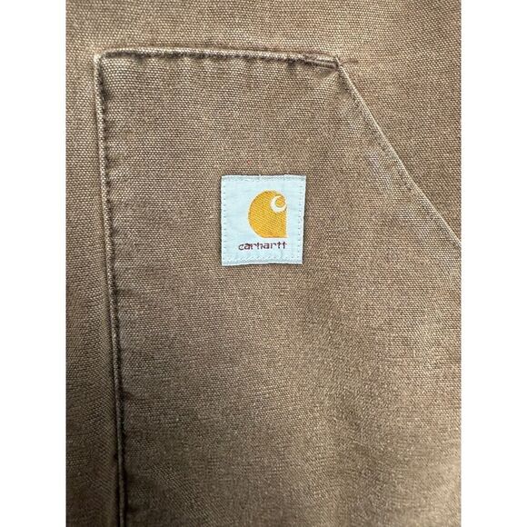 VTG Carhartt Quilted Canvas Duck Vest Men's Sz. XL - Picture 2 of 9